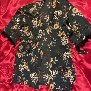 XXL INC Forest Robe and Short Gown Set